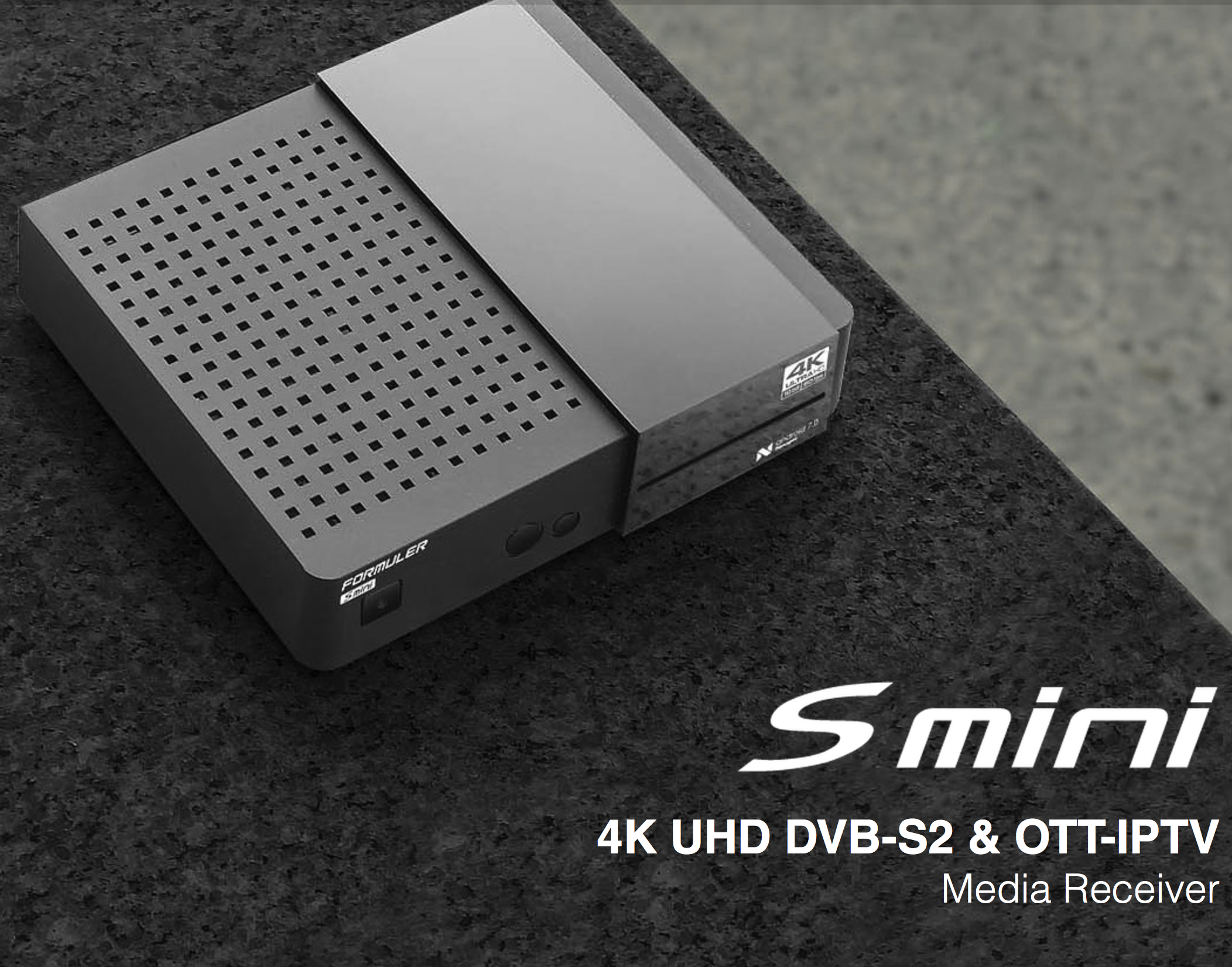 Formuler S Mini 4K Ultra HD SATELLITE IPTV RECEIVER,wholesale cheap  discount price.